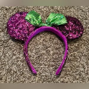 Disney Purple and Green Ears